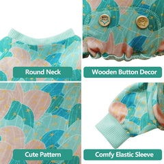 KYEESE pijama para perro diseño facil de poner