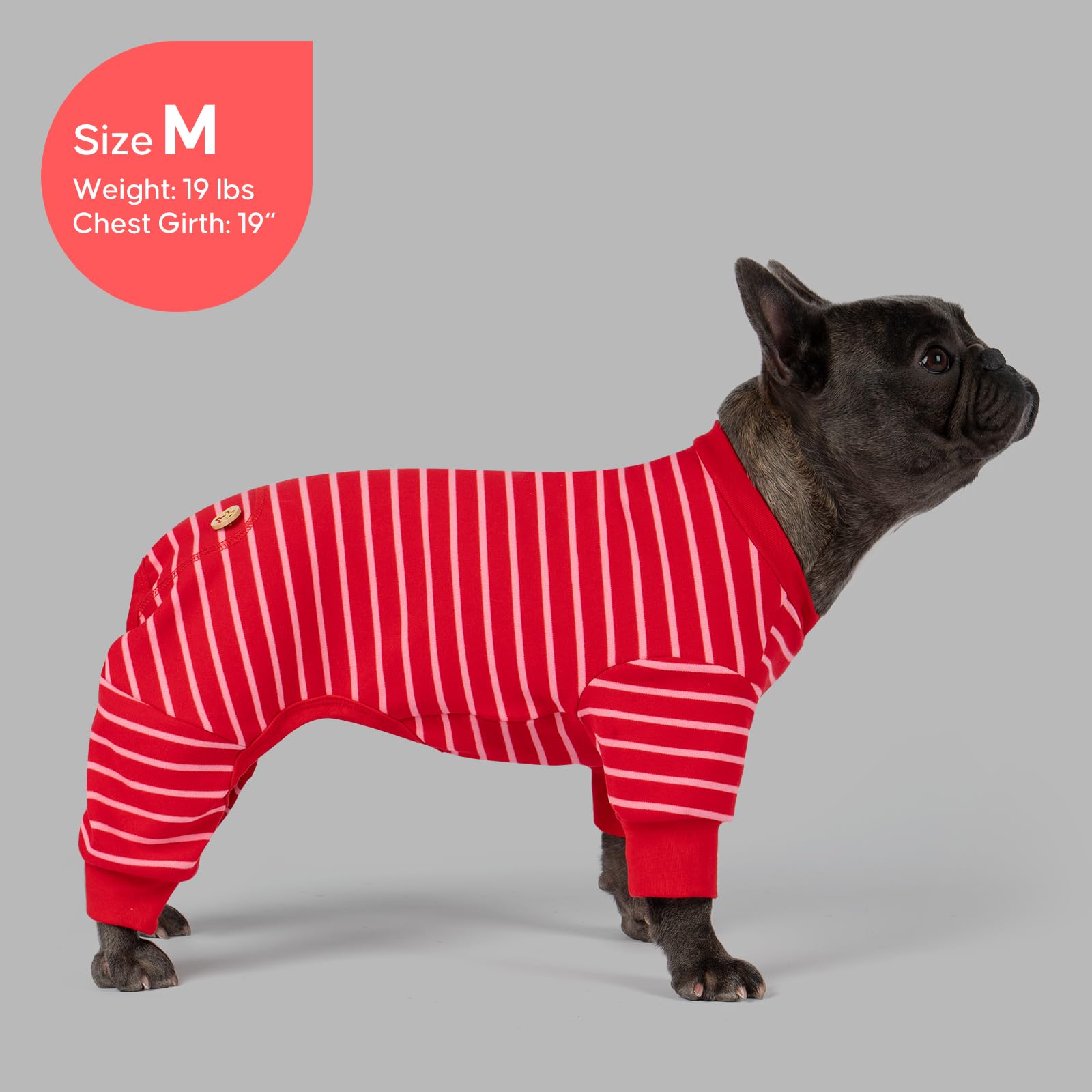 Tejido térmico suave KYEESE, pijama para perro, abriga sin sobrecalentar