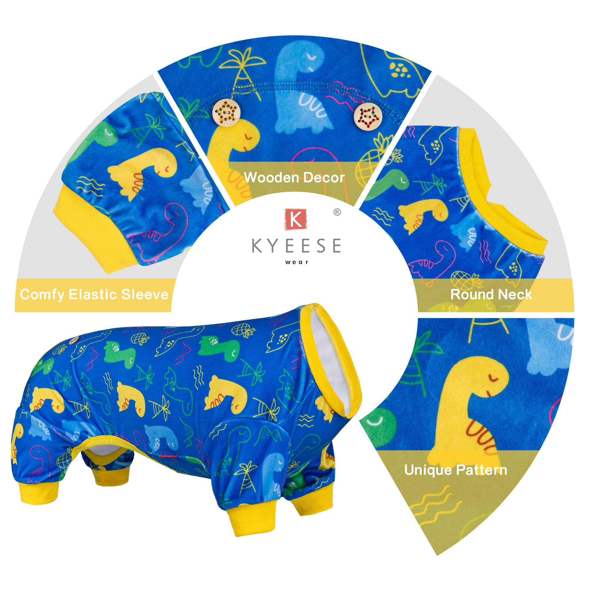 KYEESE pijamas ayudan a reducir pelo suelto en muebles durante la temporada.