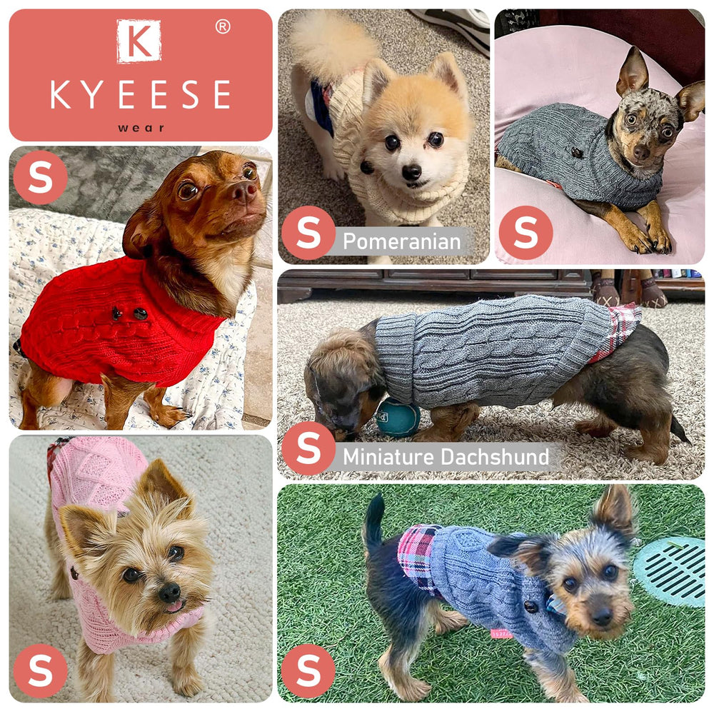 KYEESE prenda cálida para perros, ideal para otoño e invierno.