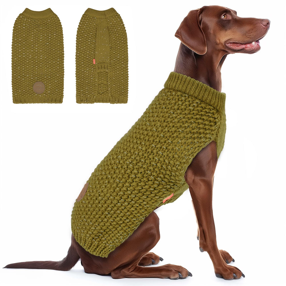 Sudadera KYEESE para perro grande con reflectante para mayor visibilidad nocturna.