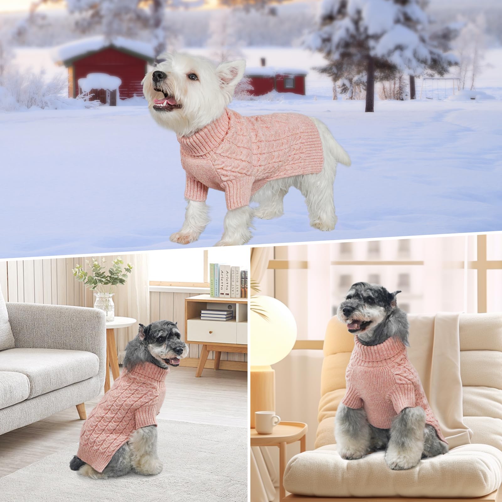 KYEESE sudadera para perro lavable a máquina y fácil de cuidar.