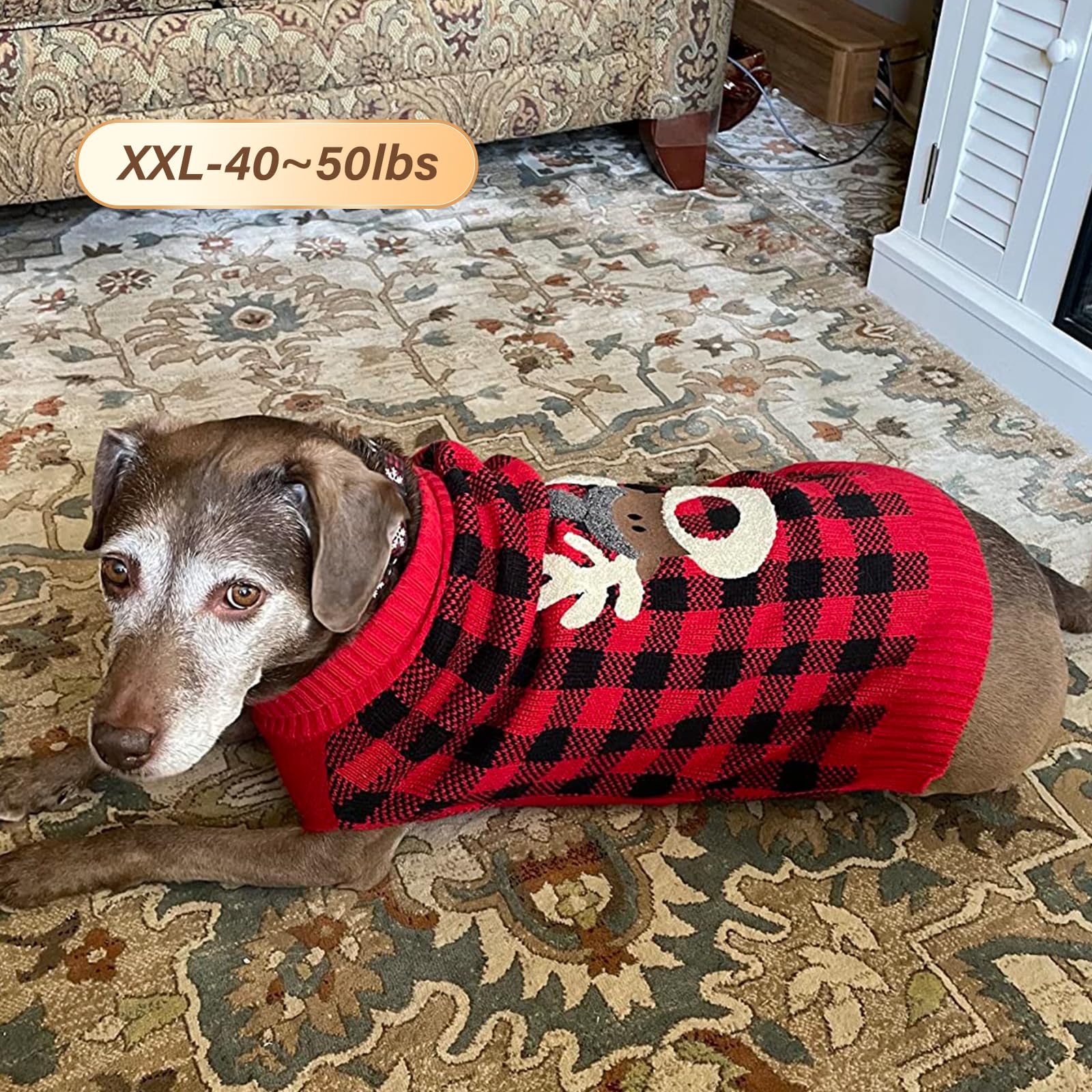 KYEESE talla XXL para perros medianos, ajuste cómodo.