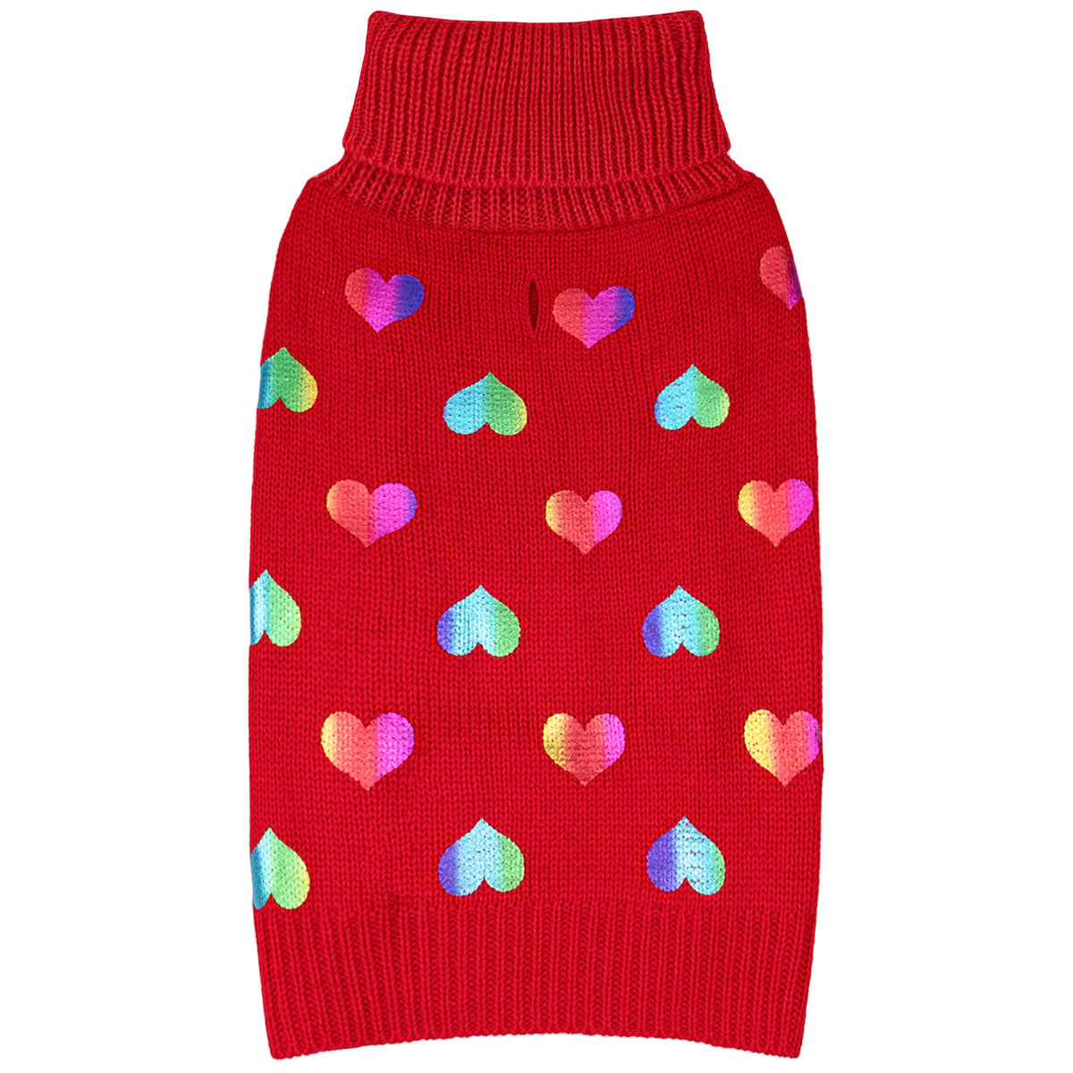 KYEESE sudadera para perro con diseño Valentín y lentejuelas en forma de corazón