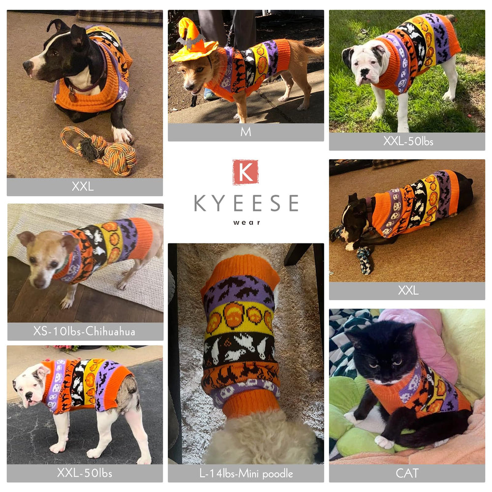 KYEESE suéter perro ideal para otoño e invierno mantiene calor sin obstruir movimiento