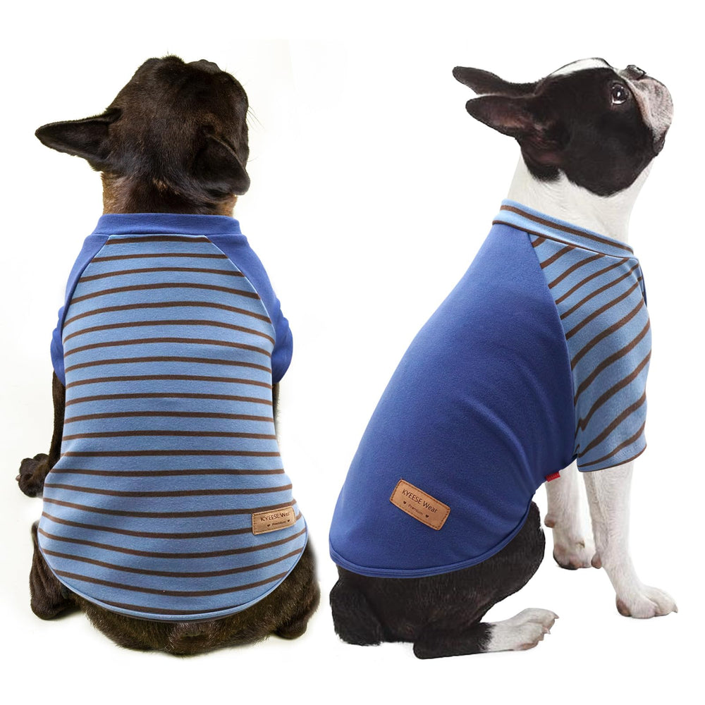KYEESE suéter para perro pequeño, dos conjuntos, cómodo para paseos diarios.