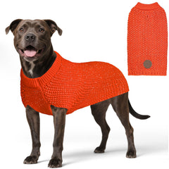 KYEESE suéter para perro grande vista frontal, ideal para paseos diarios