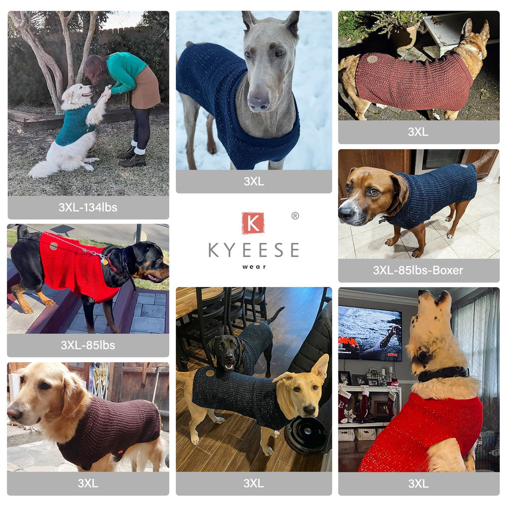 KYEESE suéter lavable a máquina, cuidado sencillo tras salidas.