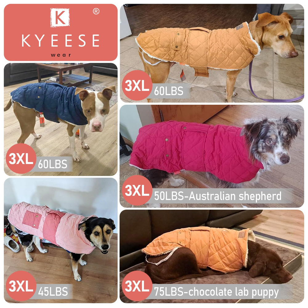 KYEESE abrigo para uso exterior en invierno con protección