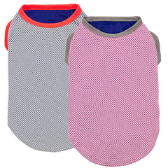 Camiseta KYEESE para perros en rosa con enfriamiento instantáneo.