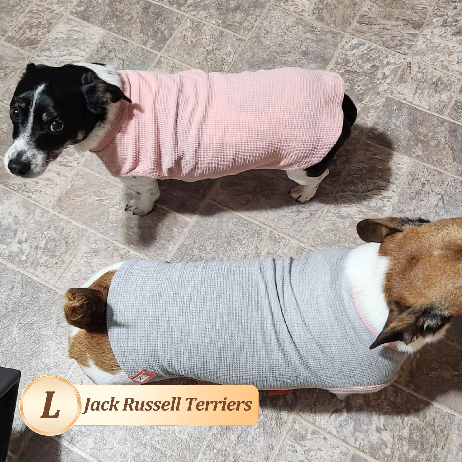 KYEESE conjunto de dos camisas rosa y gris para estilo diario
