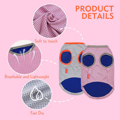Paquete KYEESE de dos camisas para perros, ideal para rotación.