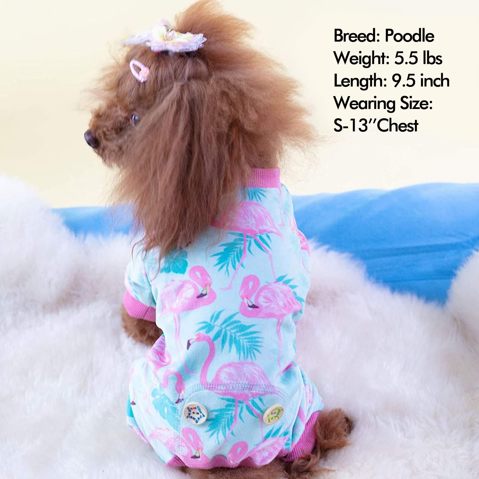 KYEESE pijama para perros ayuda a minimizar pelo suelto en muebles.