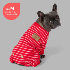 KYEESE pijamas perro fácil de vestir, diseño pull-over