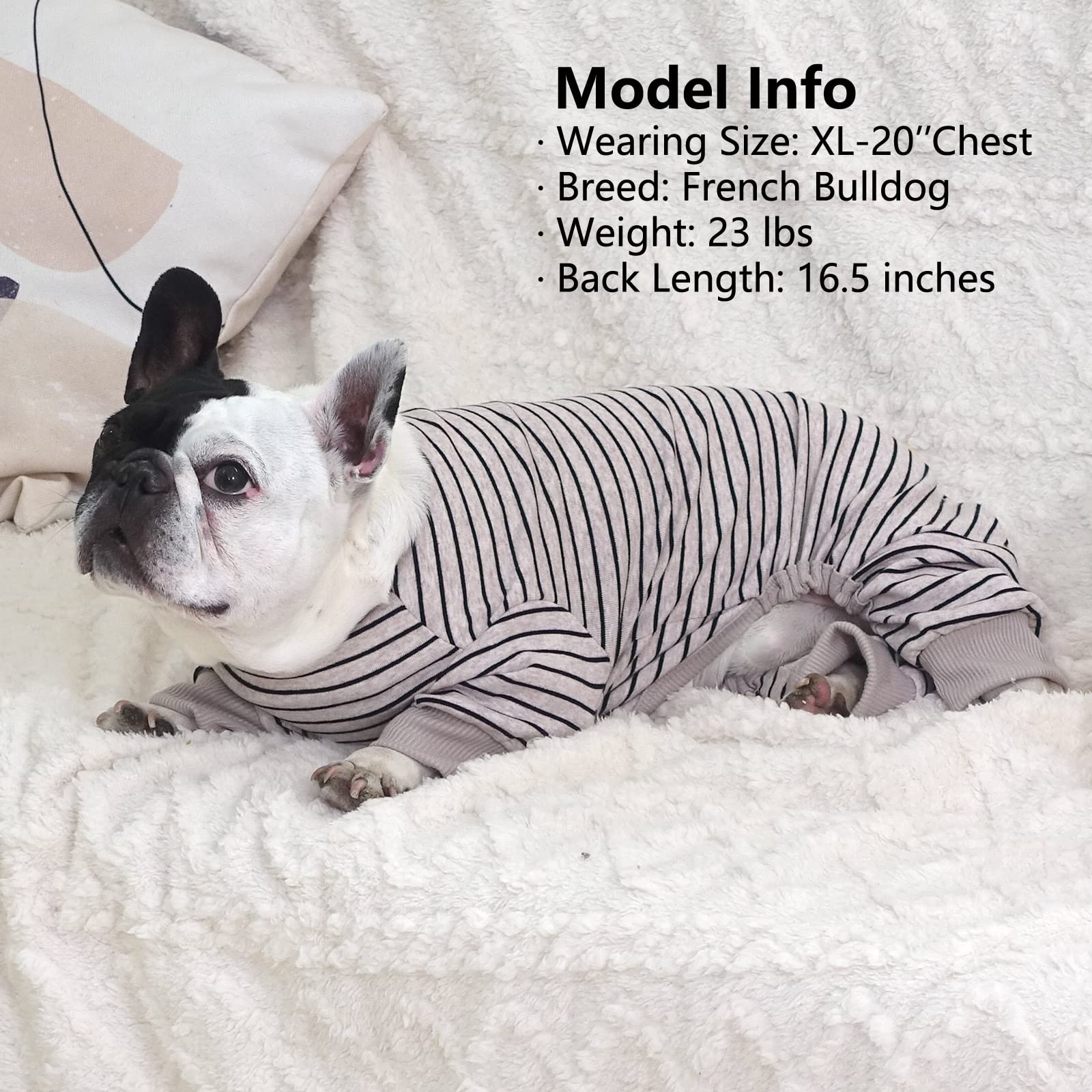 KYEESE Pijama para perro, talla grande: ajuste cómodo para perros grandes.