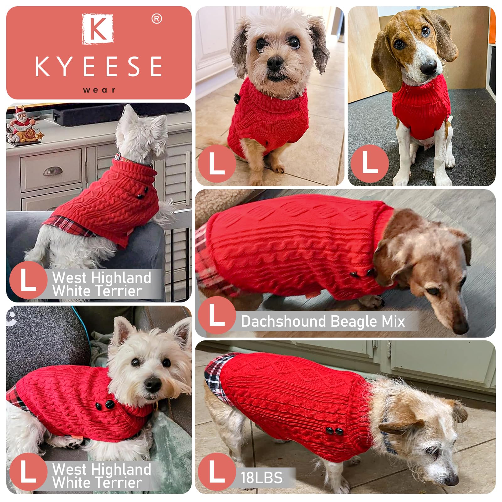 KYEESE prenda duradera, lavable a máquina.