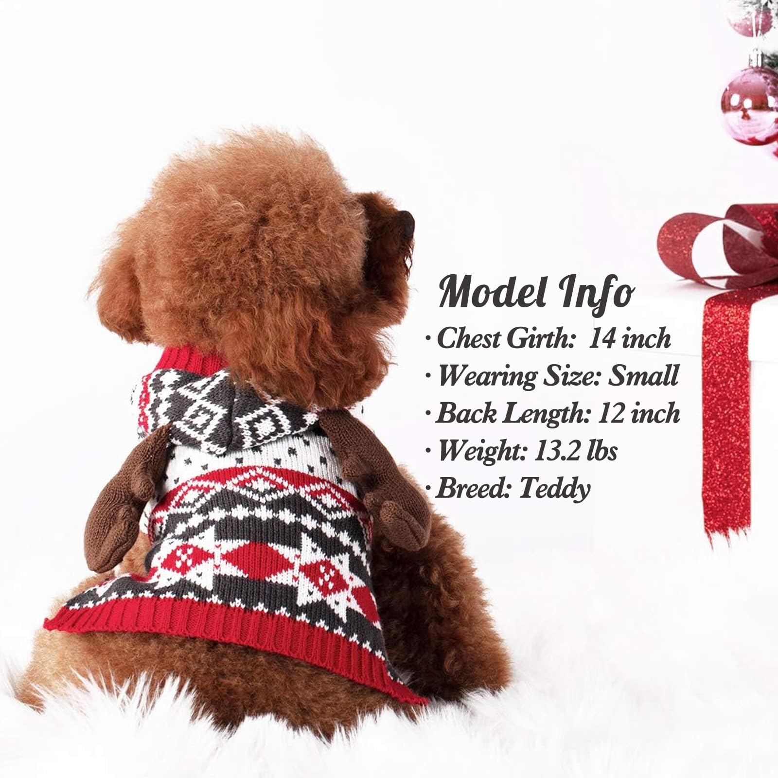 El suéter KYEESE para perros es ideal para paseos diarios fríos.