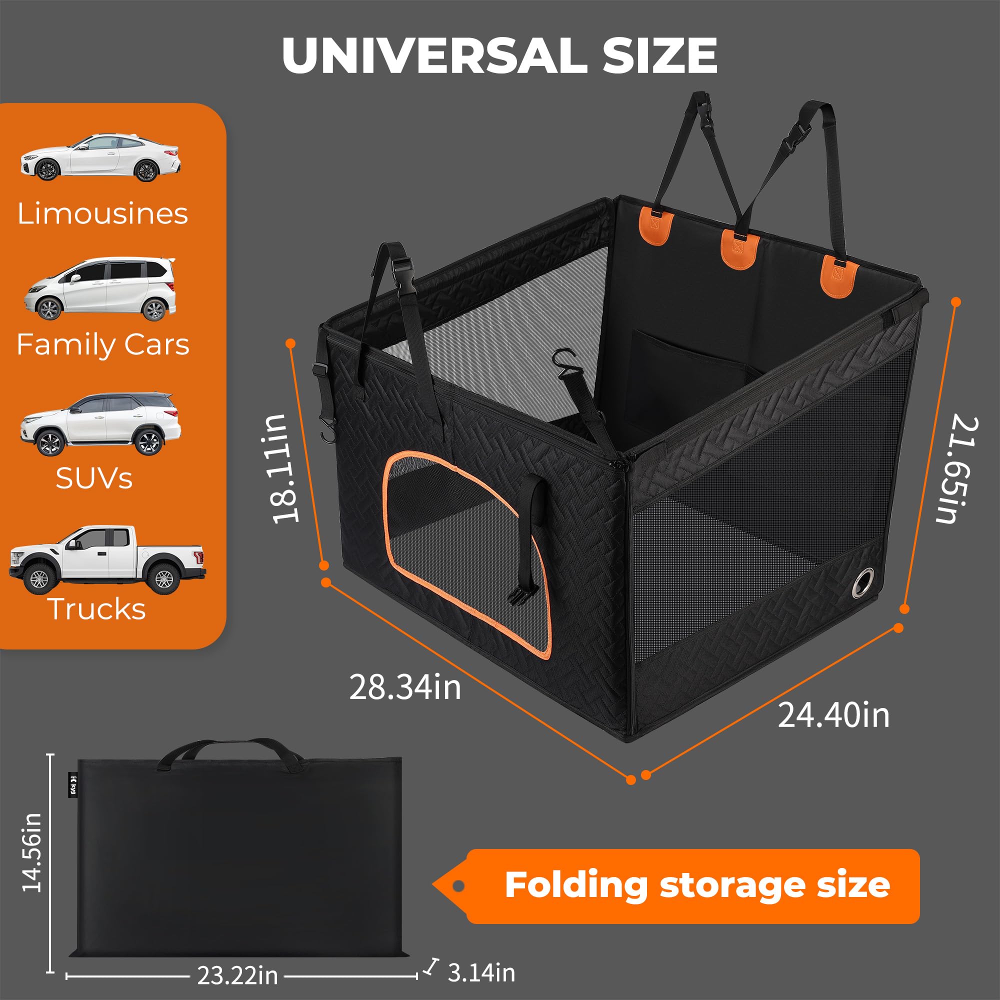 KYG base dura impermeable protege el interior del coche.