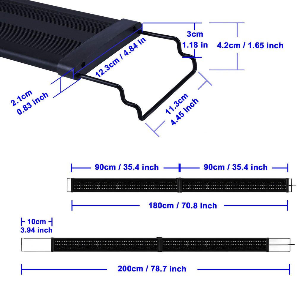 KZKR ilumina con 2350 lúmenes y 43W para rendimiento estable