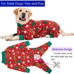 Pijama kzrfojy para perro sin collar; alternativa cómoda al cono