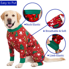 Pijama kzrfojy recuperación para perro, diseño abdominal redondo que facilita movimiento