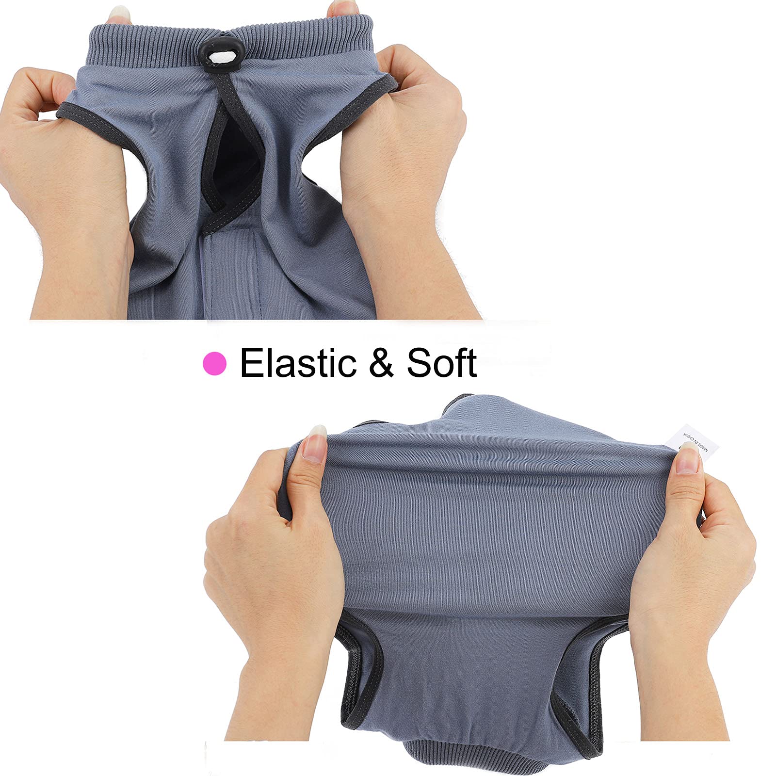kzrfojy mono recuperación protege barriga de forma suave para comer y jugar.