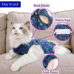 Traje de recuperación para gato talla S de kzrfojy, ajuste cómodo.