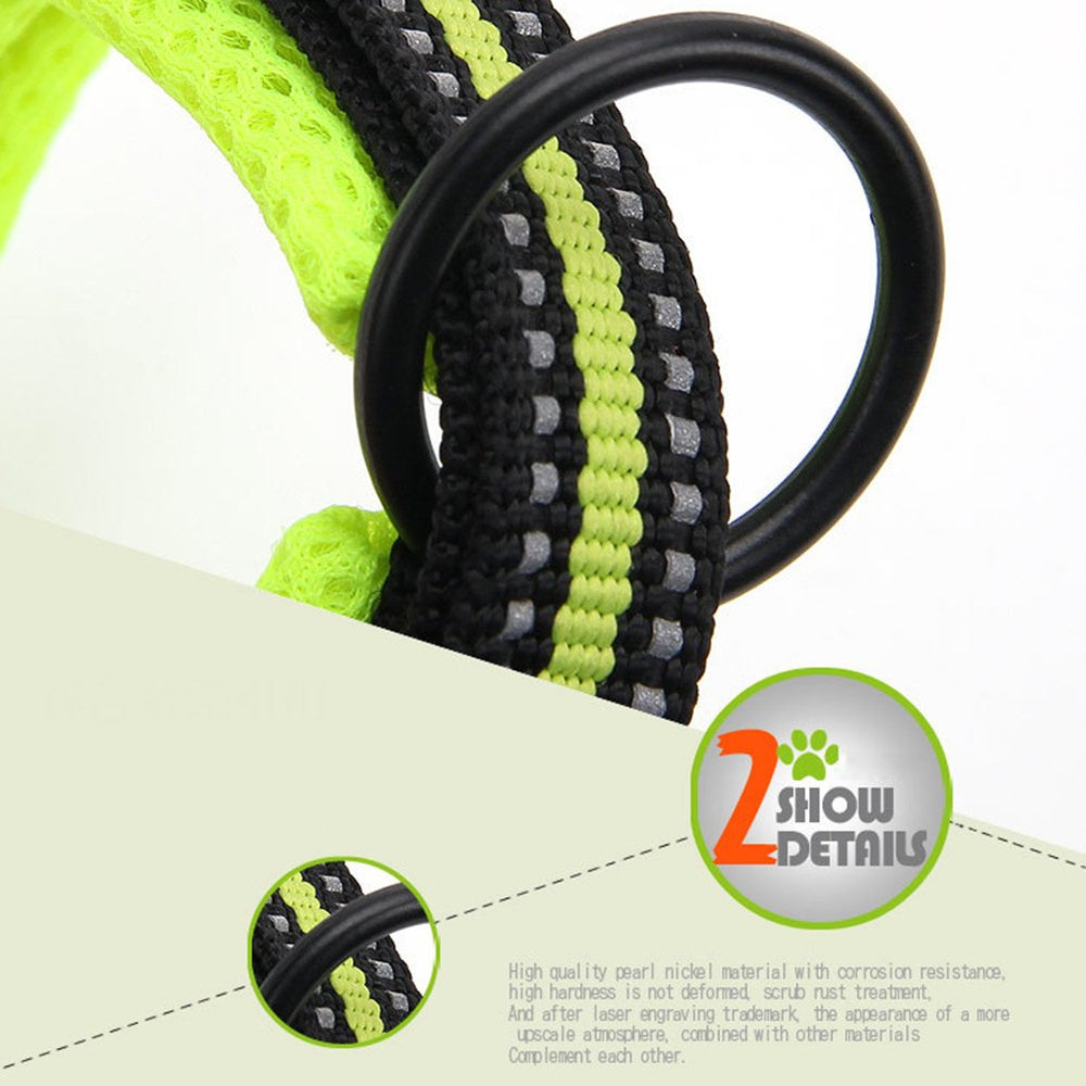 Anilla de zinc en el collar La La Pet Creation Core 3M para sujeción segura.