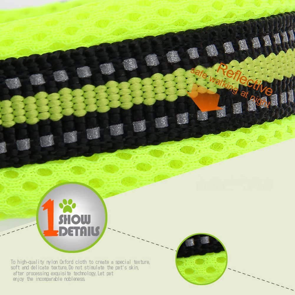 Detalle de cierre Duraflex en el collar La La Pet Creation Core 3M.