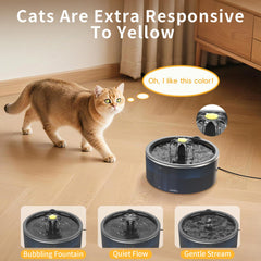 LABEKA: filtracion-dual-camara, agua más limpia para mascotas.