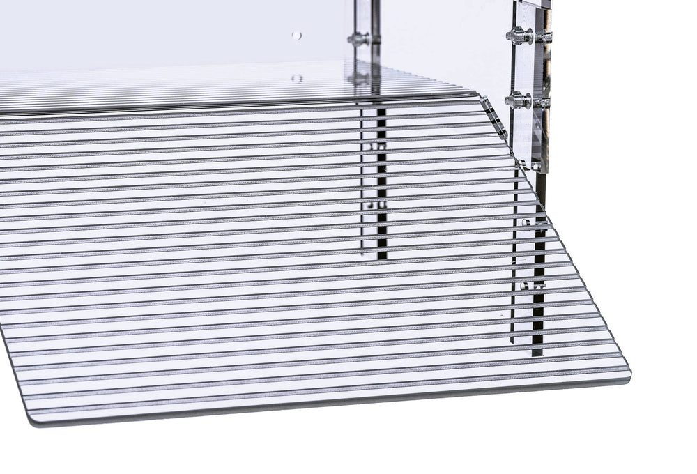 LaBrinx Designs escalera tortuga detalle ajuste de altura, subida fácil