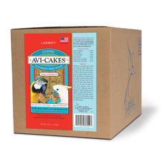 LAFEBER'S Avi-Cakes en bolsa de 20 lb para guacamayos y cacatúas, alimentación balanceada.
