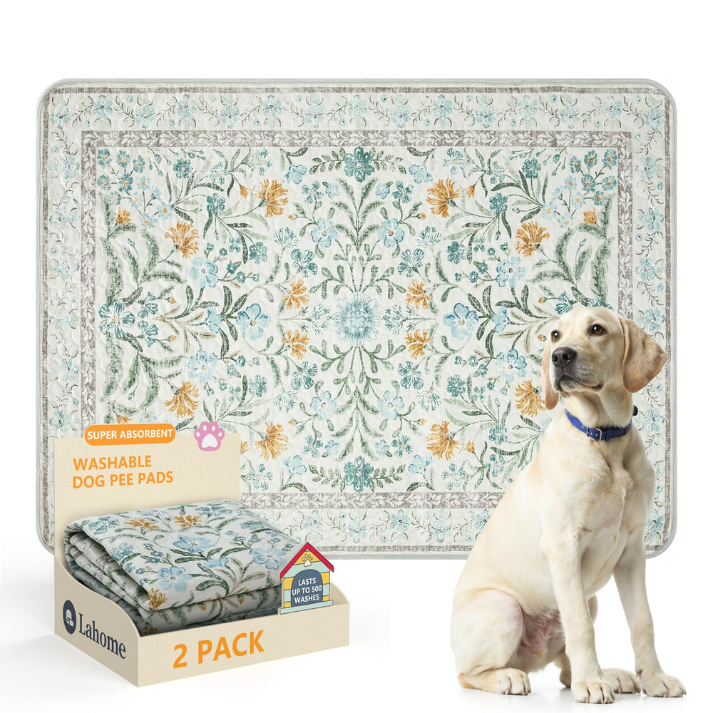 Lahome almohadilla para perros con absorción rápida, ideal para entrenamiento y protección del suelo.