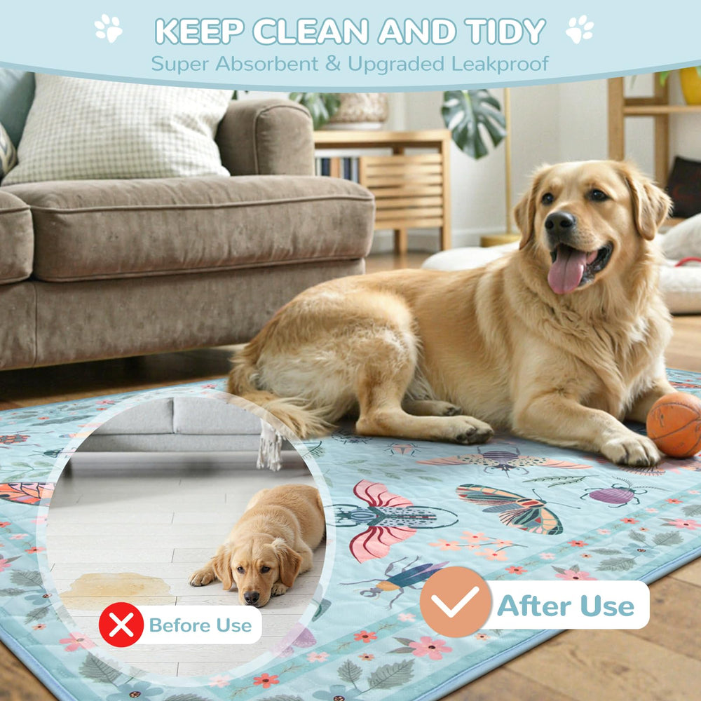 Lahome almohadilla para perros, tejido panal y alta absorción.