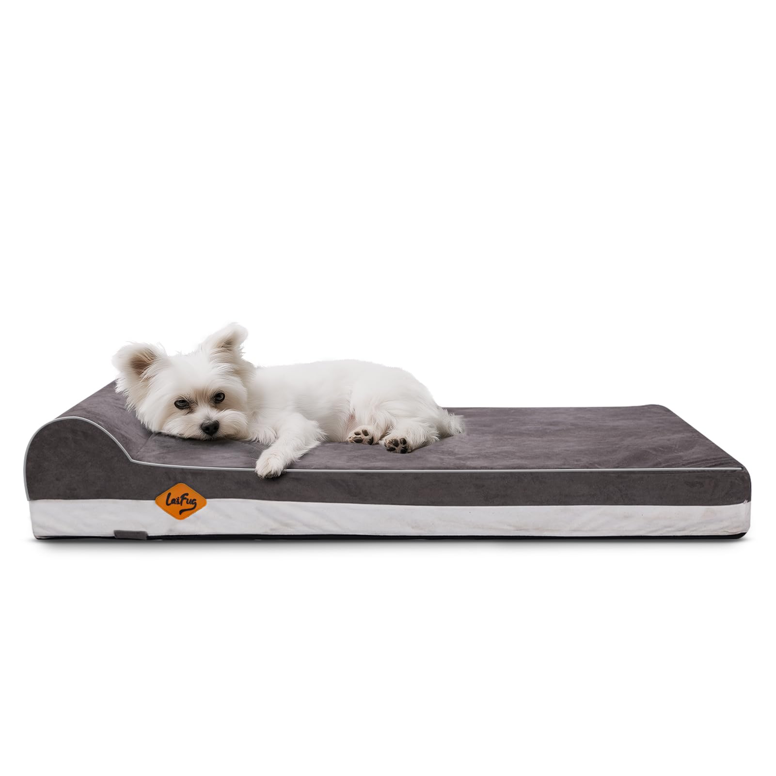 Laifug cama-perro-ortopedica con espuma de memoria para soporte cómodo.