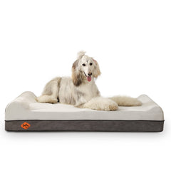 Laifug cama ortopédica para perros, tamaño extra grande, cómodo soporte.