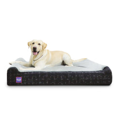 Cama para perros ortopédica Laifug extragrande ofrece soporte estable para dormir cómodo.