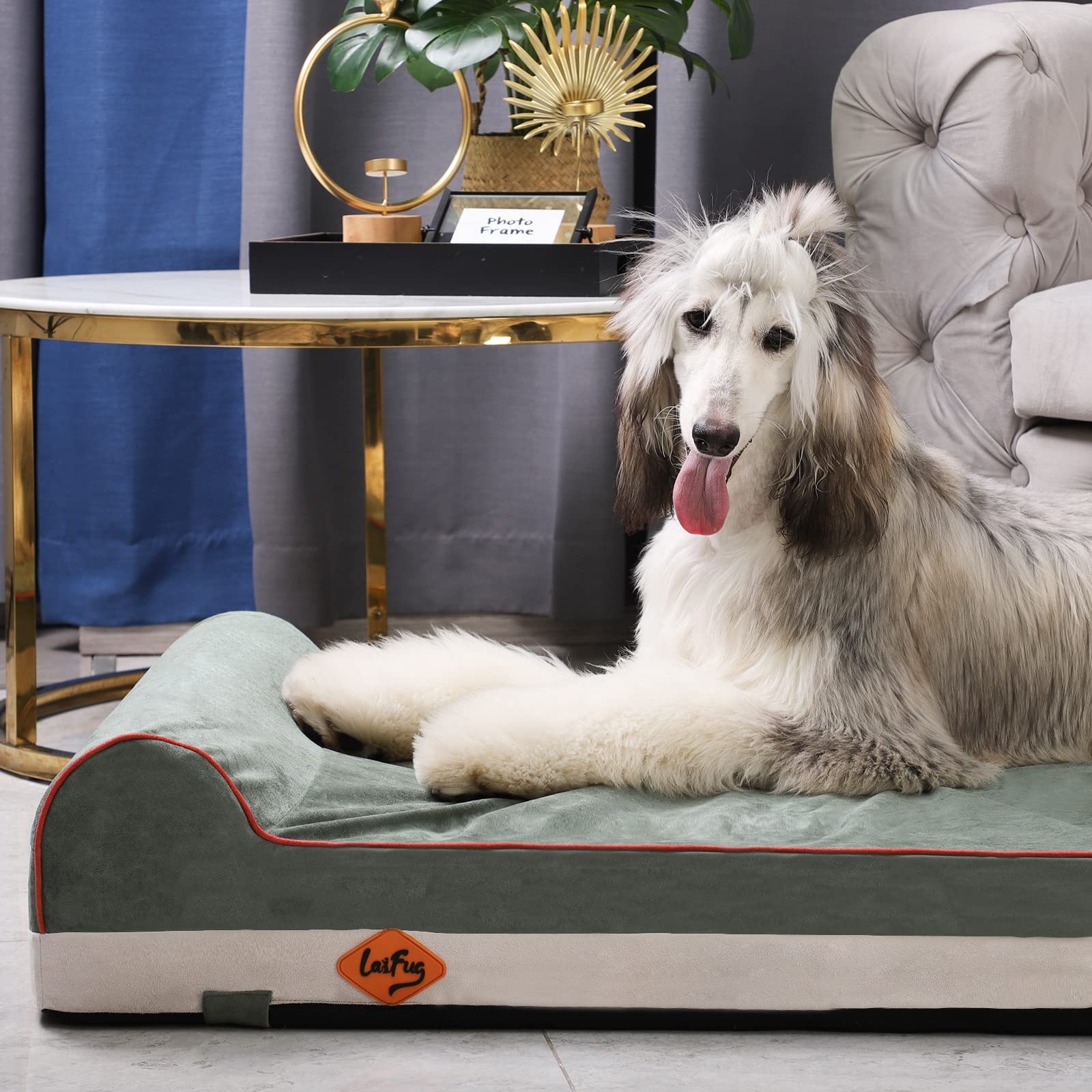 Laifug cama para perros mayores aporta mayor estabilidad.
