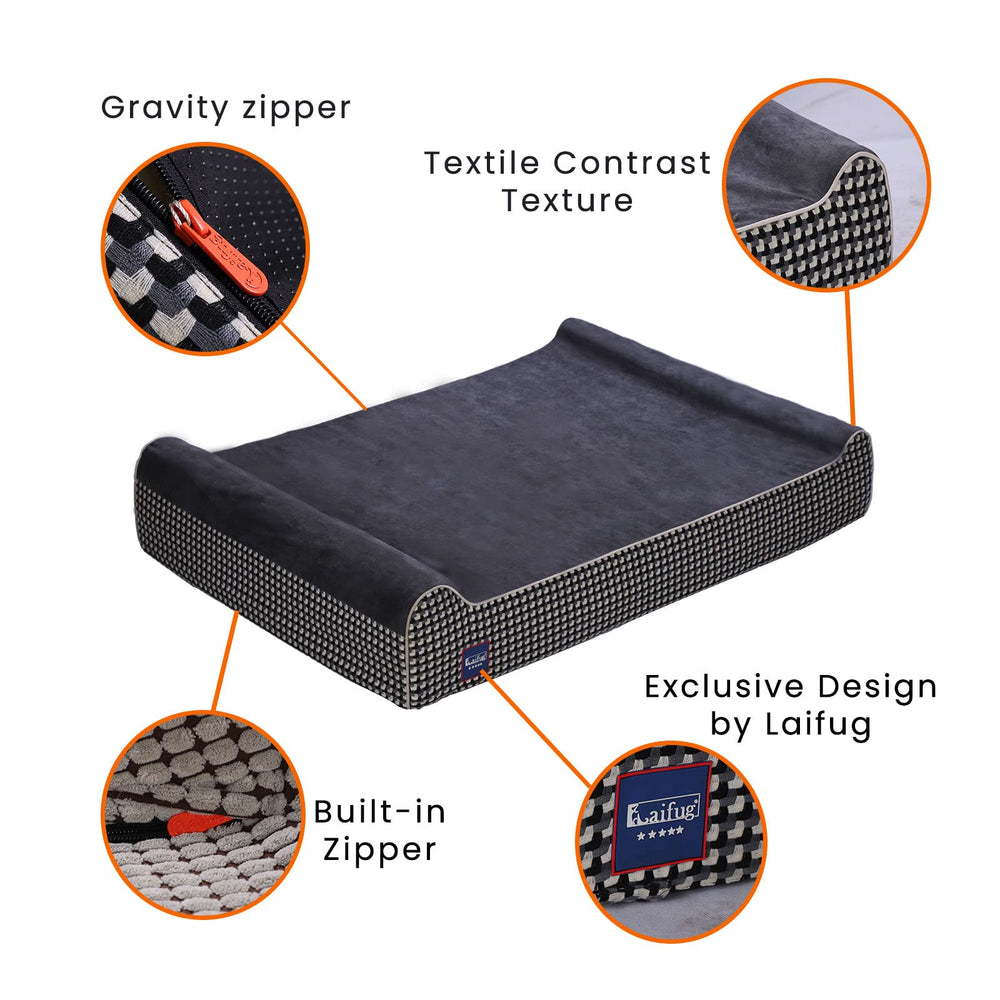 Laifug funda externa de microfibra lavable a máquina para limpieza fácil.
