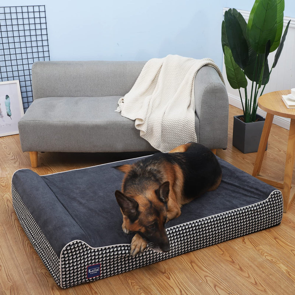 Laifug cama tamaño 50x36x10 pulgadas para perros grandes.