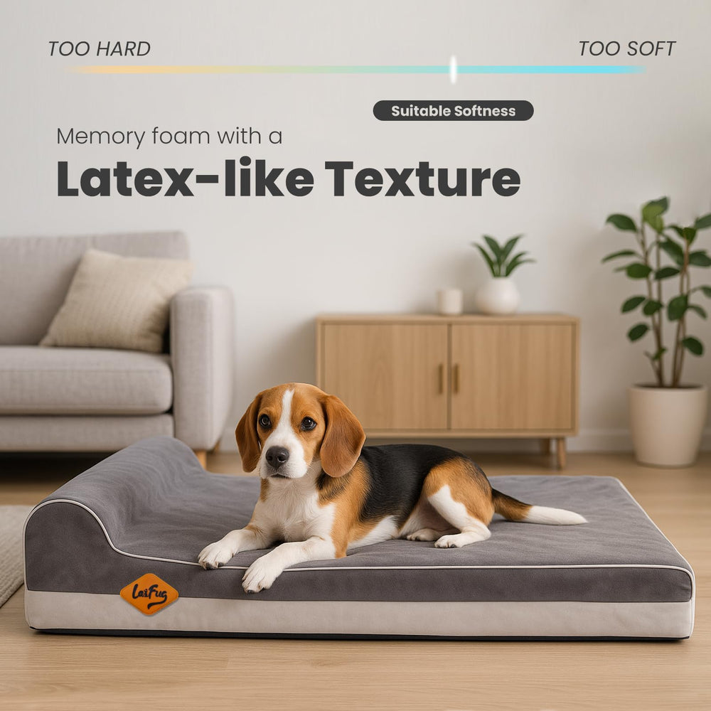 Laifug diseño en contraste de la cama para perros, moderno y práctico.