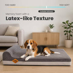 Laifug diseño en contraste de la cama para perros, moderno y práctico.