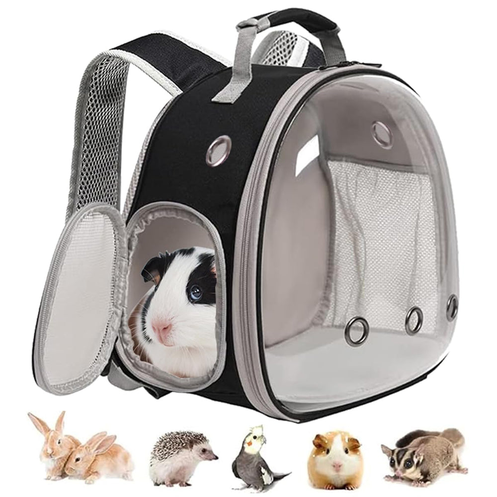 LAIRIES mochila cobaya con ventana burbuja frontal, para observar al animal durante el paseo.