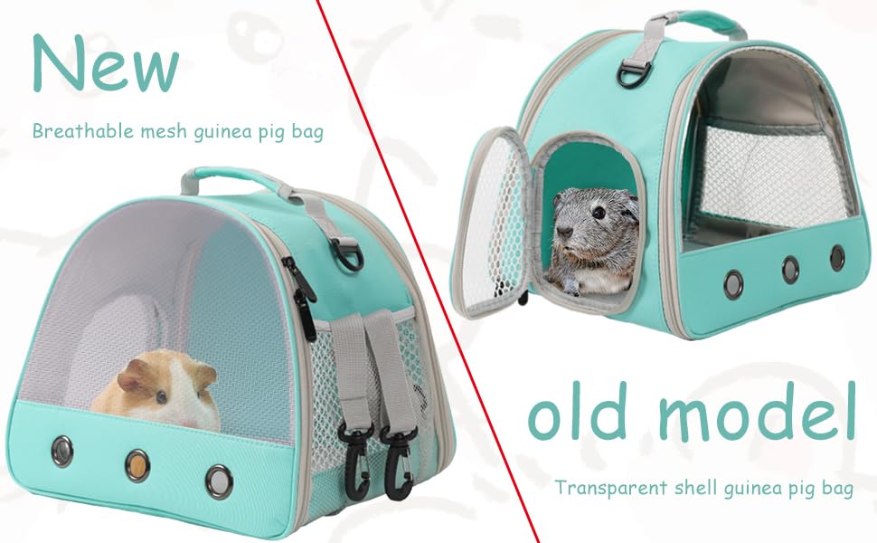 LAIRIES Portabebés para animales pequeños con ventilación lateral.