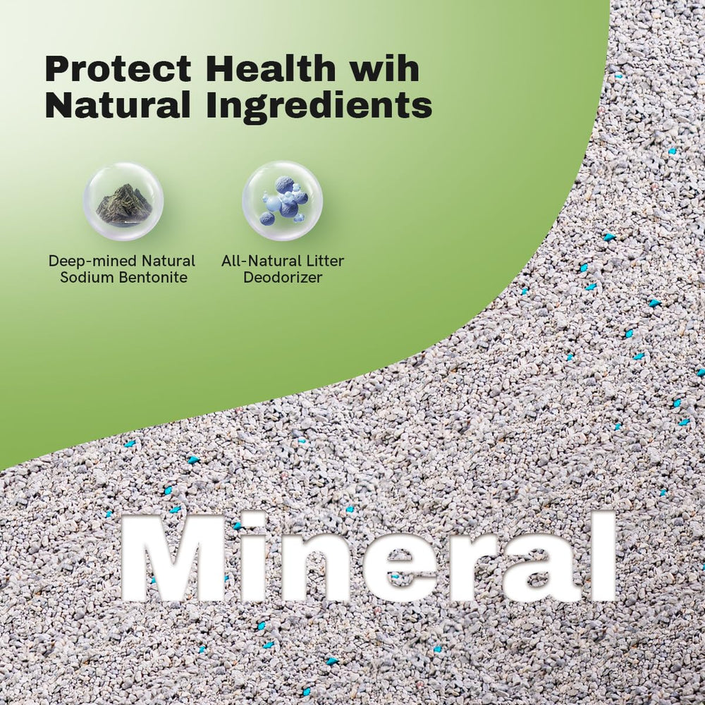LALAHOME bentonite-litter-grumos-duros: facilita recoger la suciedad sin desmoronarse