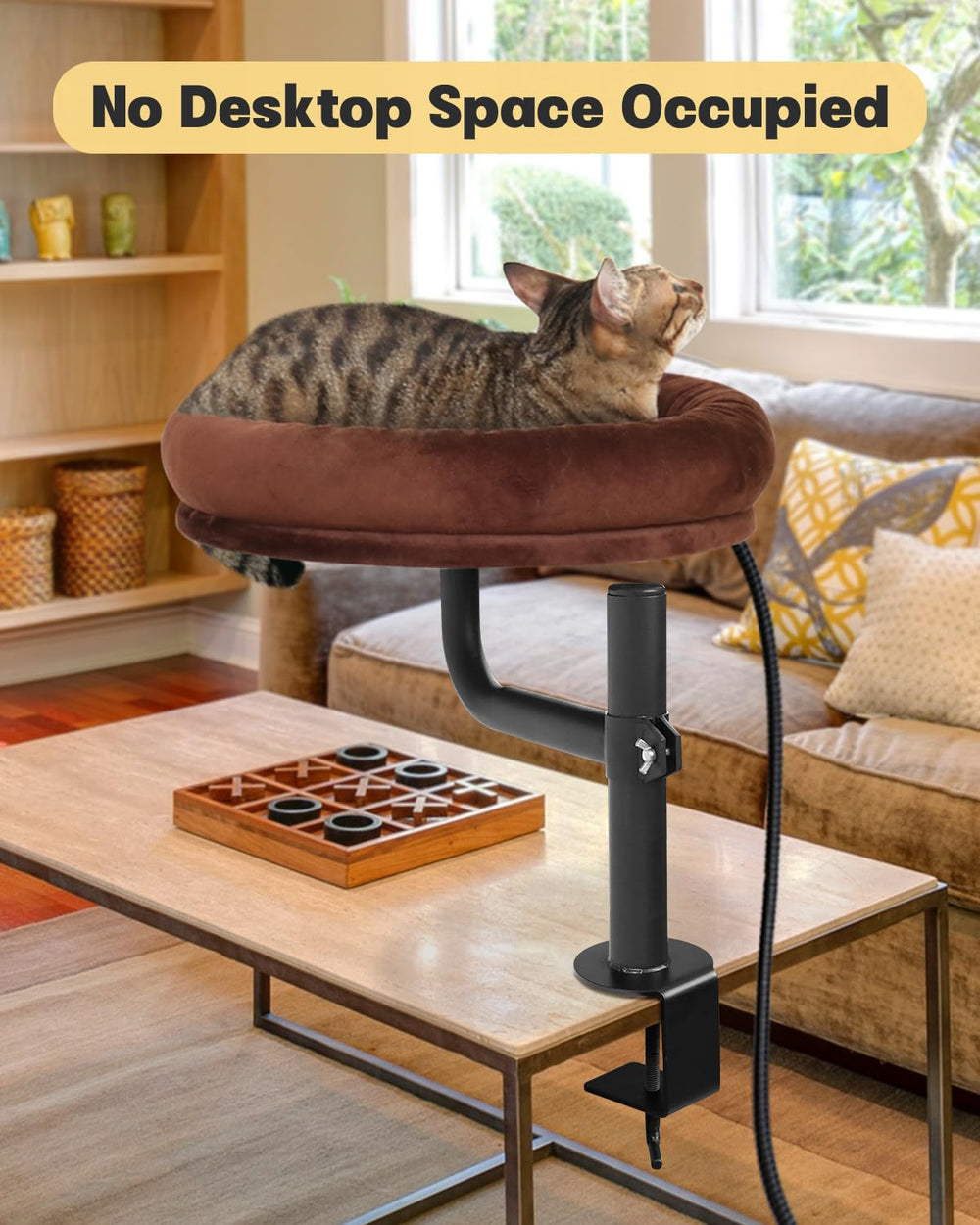 Lamlingo cama elevada con superficie suave para descanso cómodo