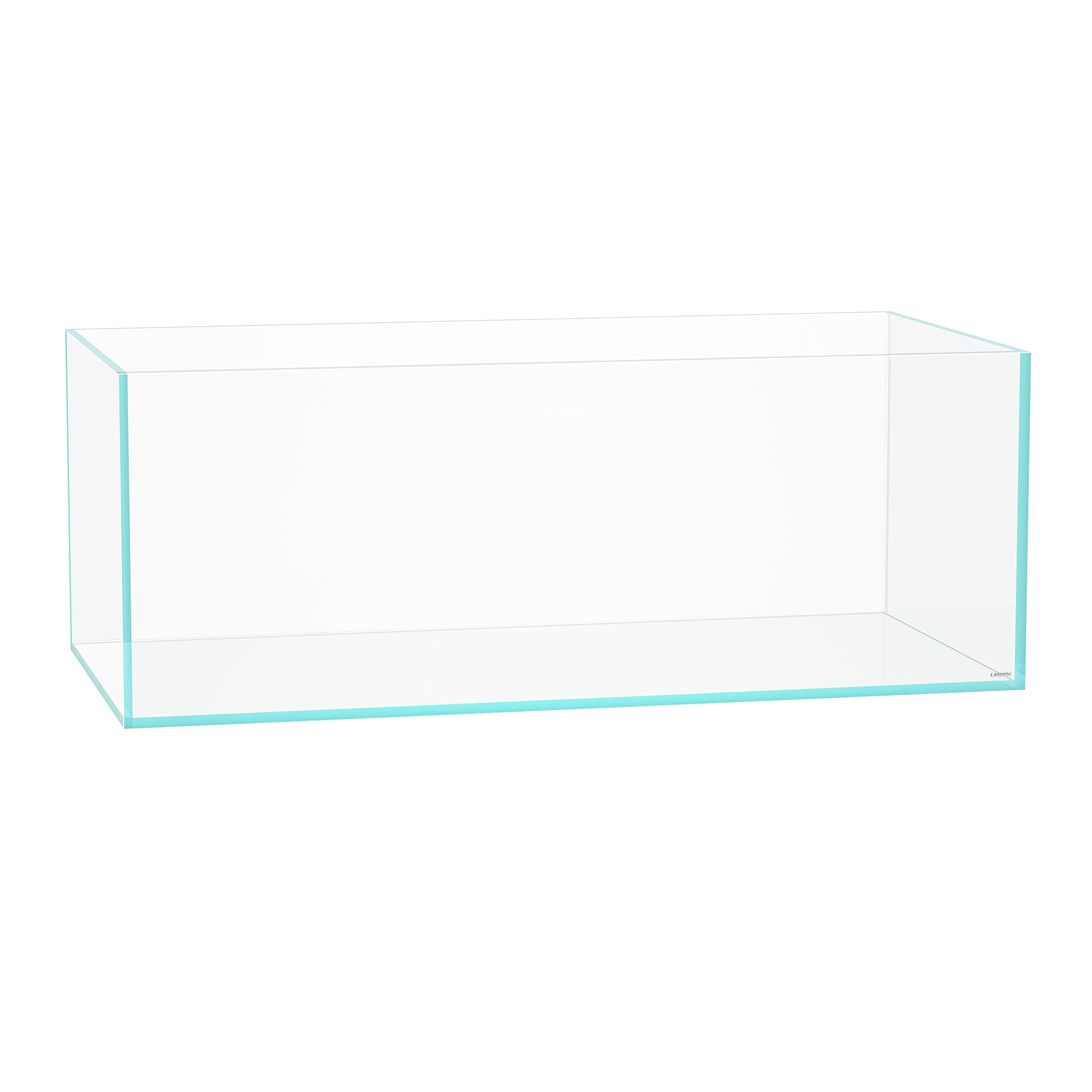 Acuario LANDEN 120P espesor 12 mm para soportar rocas pesadas.