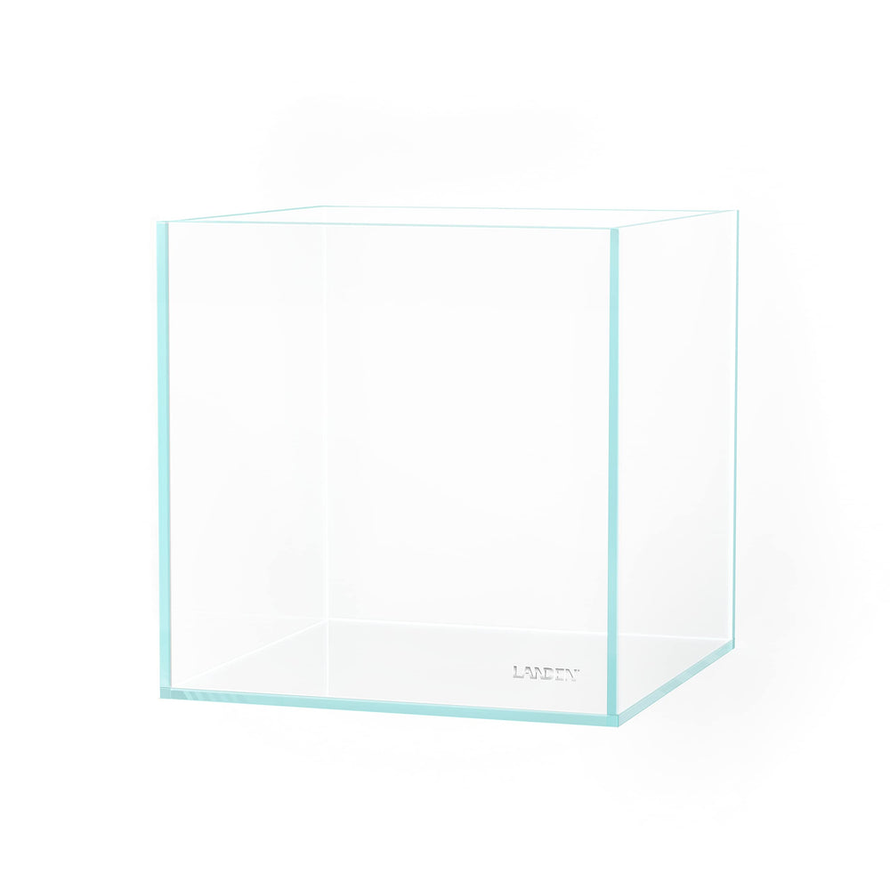 LANDEN 20C cubo acuario vidrio ultra claro para ver la vida acuática con claridad
