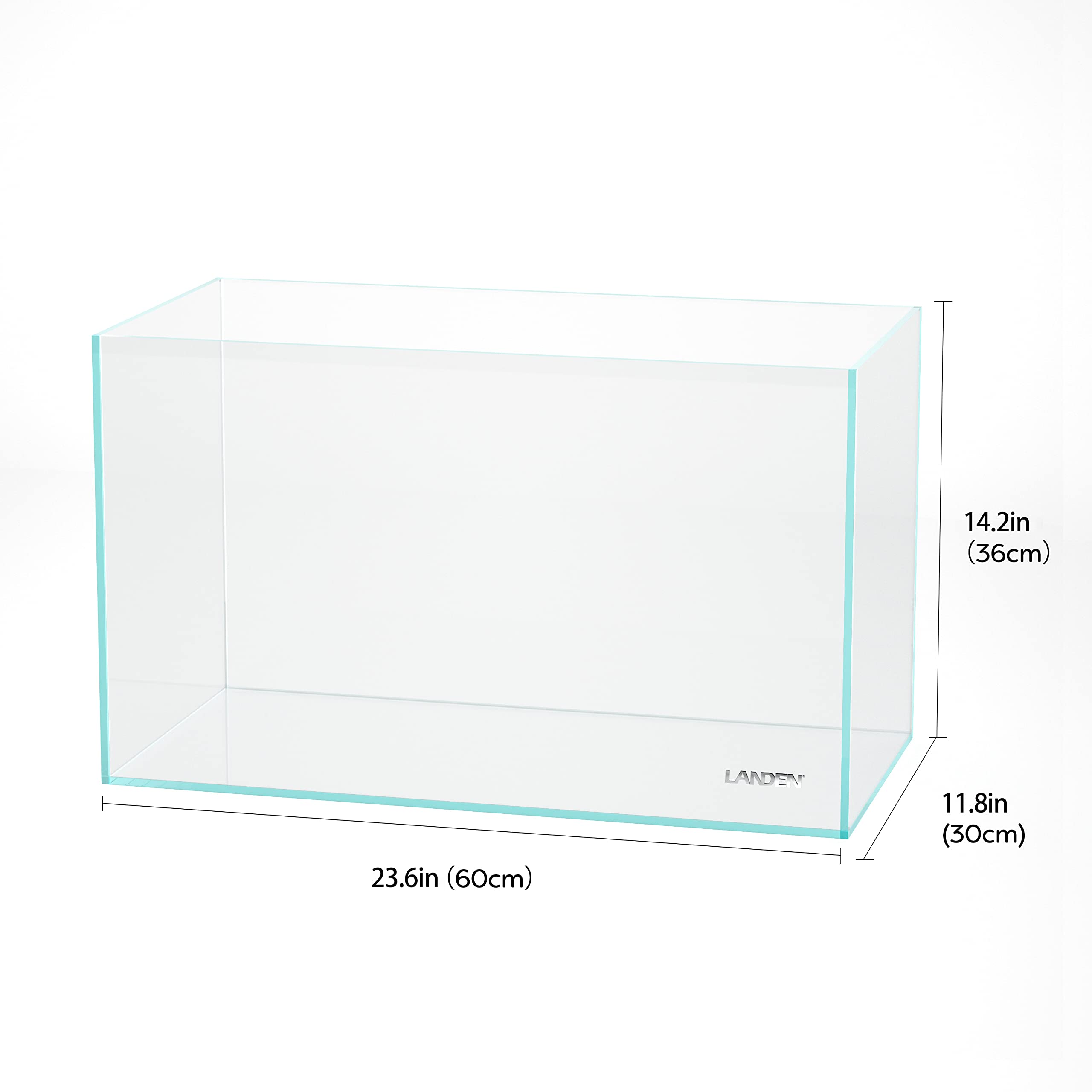 LANDEN 60P vidrio de 6 mm con alta transparencia y bajo hierro.