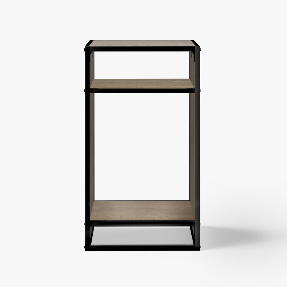 LANDEN acabado gris moderno, ideal para sala u oficina